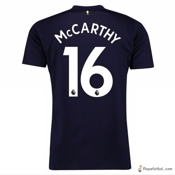 Camiseta Everton Replica Tercera Ropa Mccarthy 2017/18